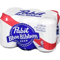 Pabst Lager (ID required at pick-up) - 6x355.0 ml | Zehrs