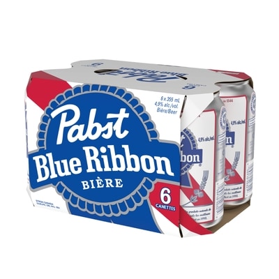 Pabst Lager (Pièce d’identité requise au moment du ramassage) 6x355.0 ml, 0,53 $/100ml