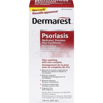 Dermarest Medicated Shampoo Plus Conditioner 236 ml, $5.50/100ml