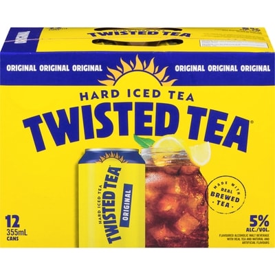Twisted Tea Hard Ice Tea (ID required at pick-up) 12x355.0 ml, $0.69/100ml