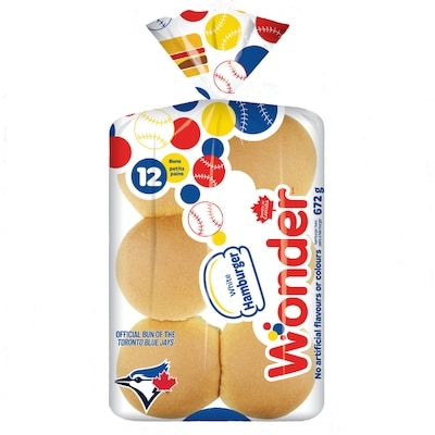 Wonder Pains à hamburger 672 g, 0,59 $/100g