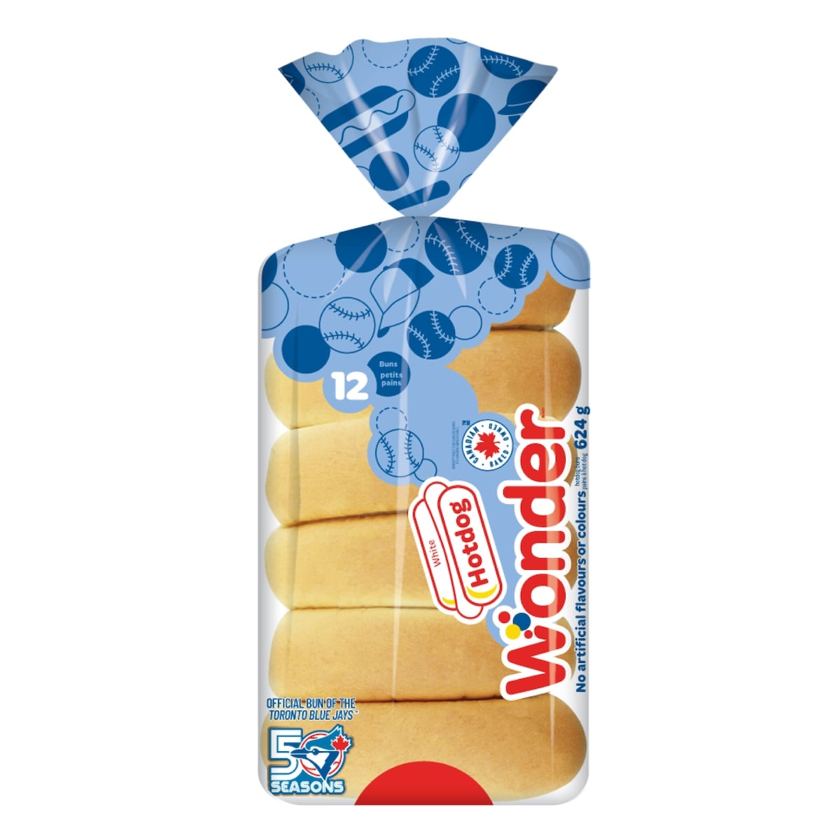Wonder White Hotdog Buns
