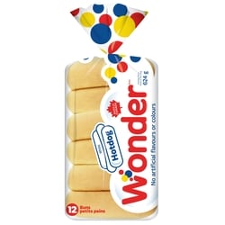 Wonder Pains à hot-dog 12x624.0 g, 0,64 $/100g