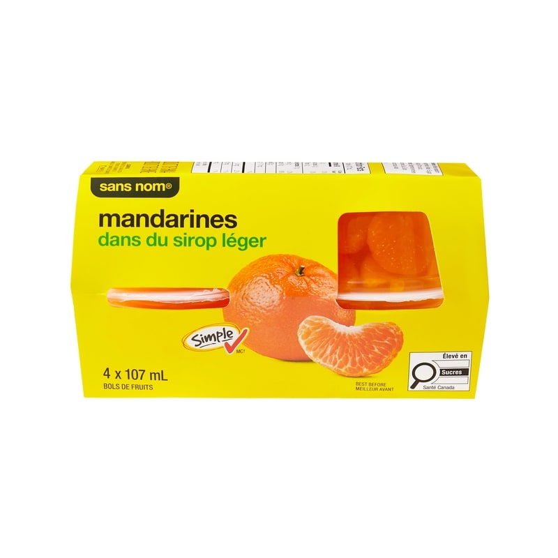Mandarin Oranges in Light Syrup Fruit Bowls