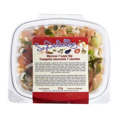 So Delicious Mexican 7-Layer Dip 272 g, $2.94/100g