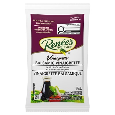 Renée’s Gourmet Vinaigrette balsamique Renée’s (120 x 43 ML) 43 ml, 1,40 $/100ml