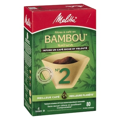 Filtre à café en bambou no 2