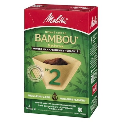 Filtre à café en bambou no 2