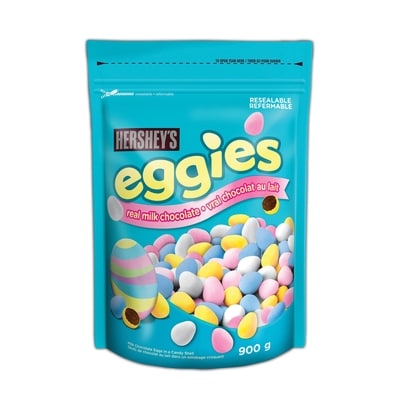 Hershey's Eggies Milk Chocolate 900 g, $2.22/100g