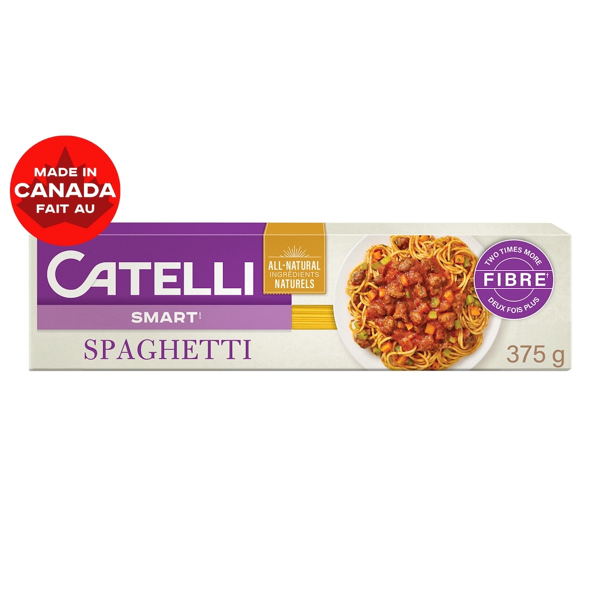 Catelli Pâtes Smart, Spaghetti 375 g, 1,01 $/100g