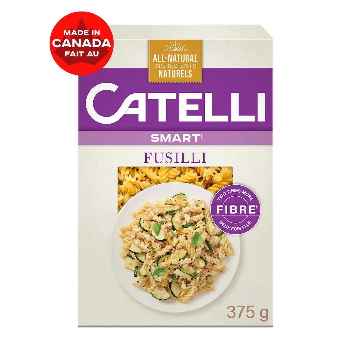 Catelli Smart, Fusilli Pasta 375 g, $1.01/100g