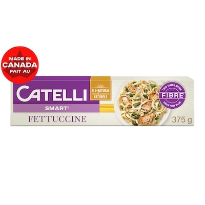 Catelli Smart, Fettuccine Pasta 375 g, $1.01/100g