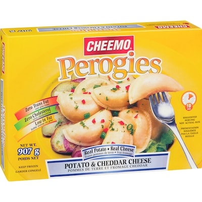 Pre-Cooked Perogies, Potato and Cheddar Cheese