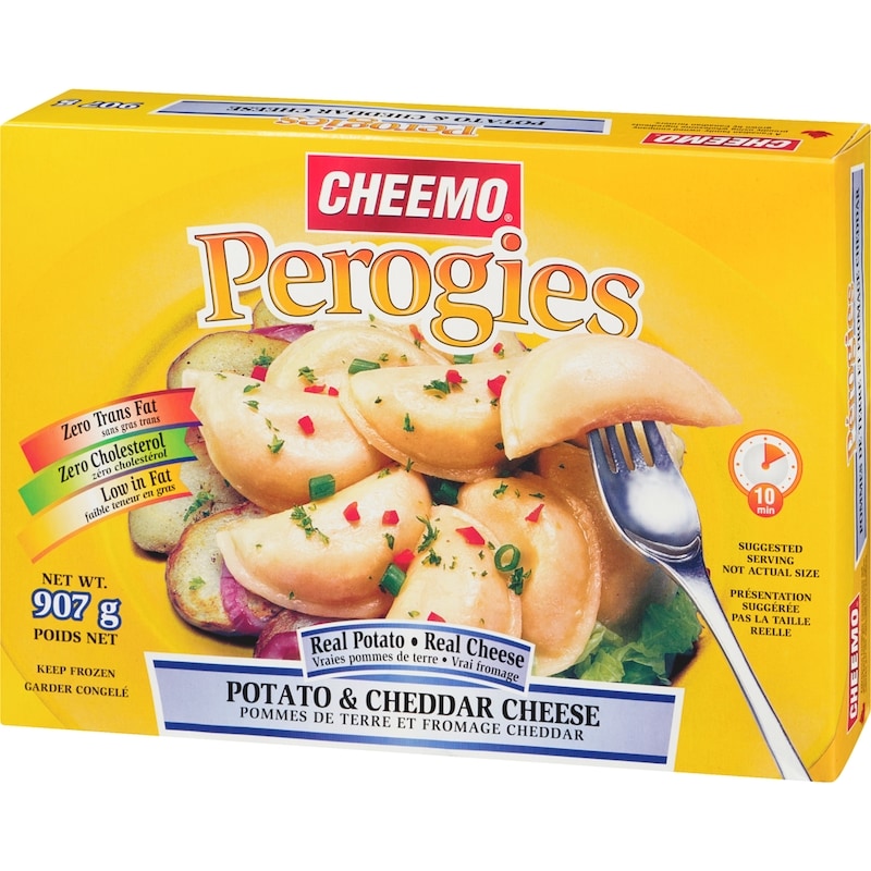 Pre-Cooked Perogies, Potato and Cheddar Cheese