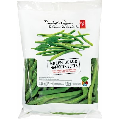le Choix du Président Haricots Verts 340 g, 1,76 $/100g