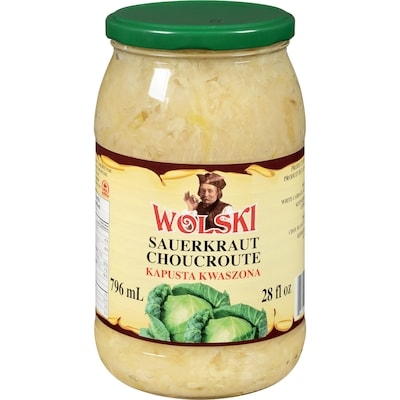 Wolski Wolski Choucroute 796 ml, 0,54 $/100ml