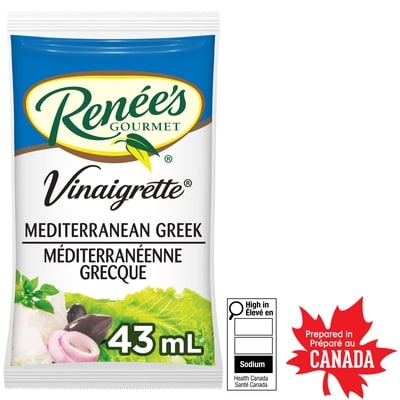 Renees Mediterranean Greek Vinaigrette 43 ml, $1.40/100ml