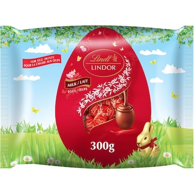 Lindt LINDOR Milk Chocolate Mini Eggs 300 g, $4.67/100g
