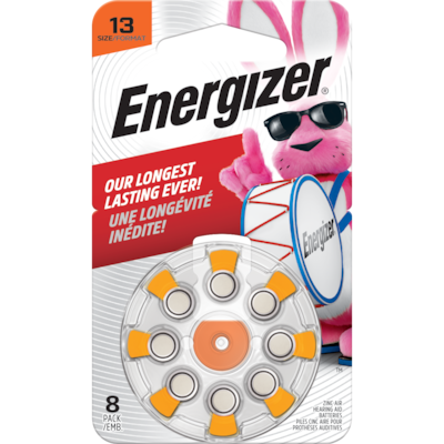Energizer EZ Turn & Lock Format 13, Emballage de X, Orange 8 ea, 2,12 $/1ch