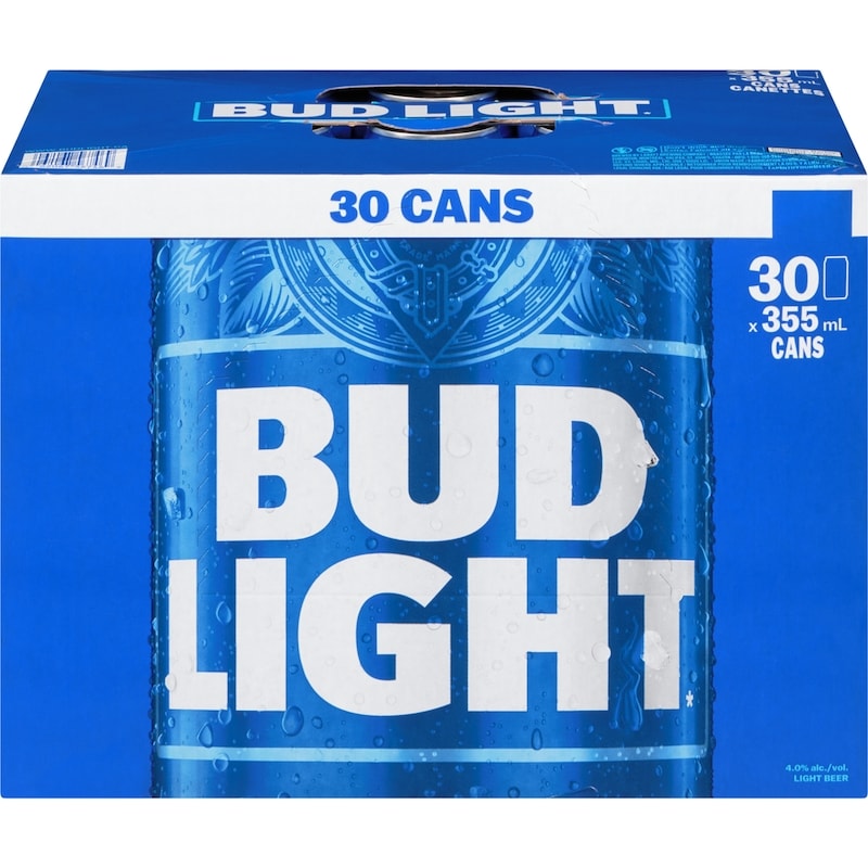 Bud Light Cans (ID required at pick-up) - 30x355.0 ml | Your