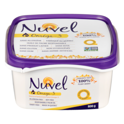 Nuvel Margarine Omega-3 800 g, $0.75/100g
