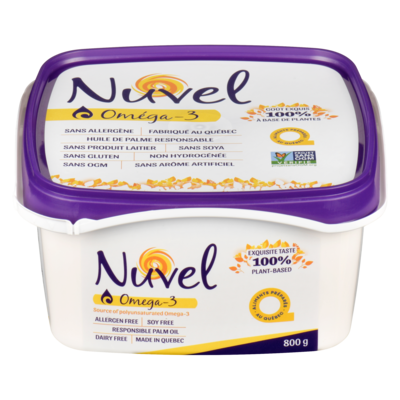 Nuvel Margarine Omega-3 800 g, $0.75/100g