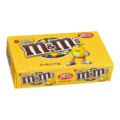M&M’s Arachides 49 g, 34,88 $/100g