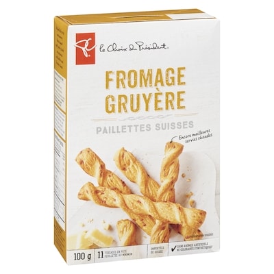 Paillettes suisses, fromage gruyère