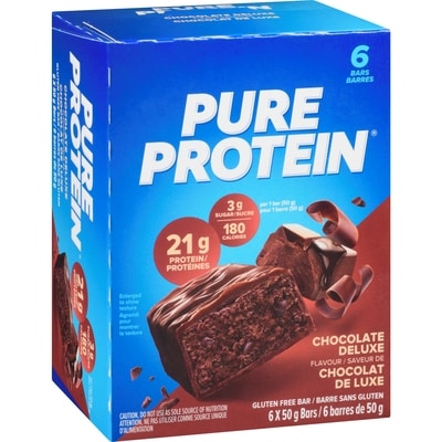 Barres format économique Pure Protein chocolat de luxe