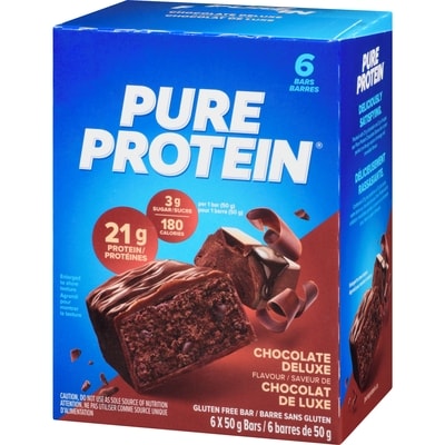 Barres format économique Pure Protein chocolat de luxe