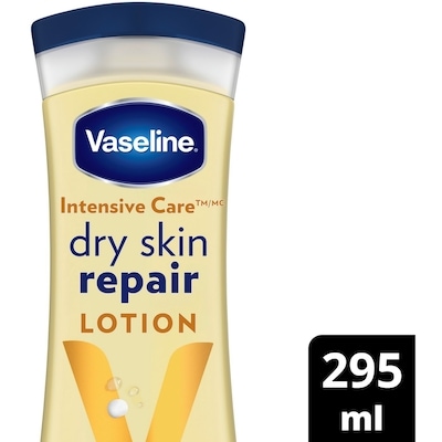Vaseline Intensive CareBody Lotion Dry Skin Repair 295 ml, $2.55/100ml