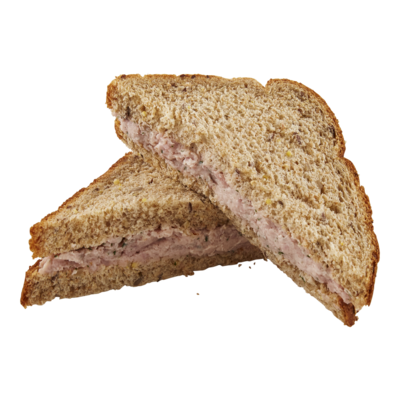 null Ham Salad on Multigrain 250 g, $3.70/100g