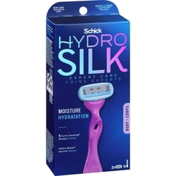 Schick Hydro Silk Women's Razor, 1 Handle and 2 Refills - 1 ea