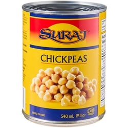 Suraj Chickpeas 540 ml, $0.33/100ml