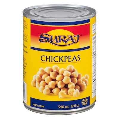 Suraj Chickpeas 540 ml, $0.33/100ml