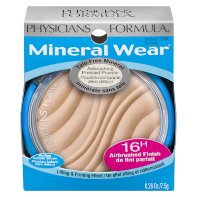 Physician’s Formula Poudre compacte camouflante Mineral Wear, translucide 9 g, 233,22 $/100g