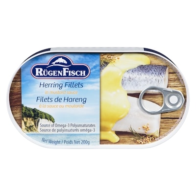 S&F Fillets in Mustard Sauce 200 g, $2.15/100g