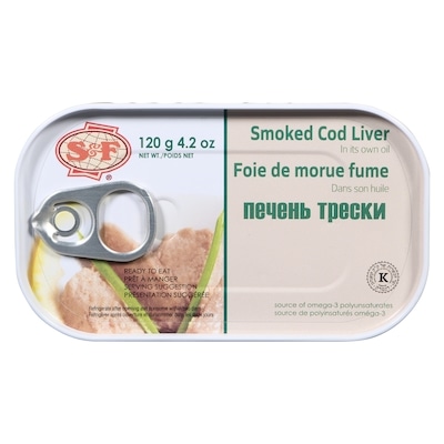 S&F Cod Liver 120 g, $3.74/100g