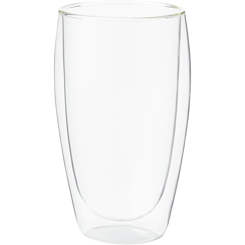 Double Wall Glass Latte Mug