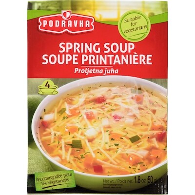 Podravka Spring Soup 60 g, $3.32/100g