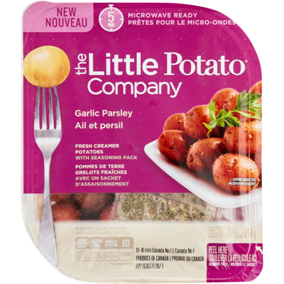 null Microwave Ready Garlic Parsley Potatoes 454 g, $1.32/100g