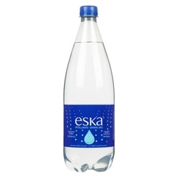 Eska Eau gazéifiée 1 l, 0,20 $/100ml