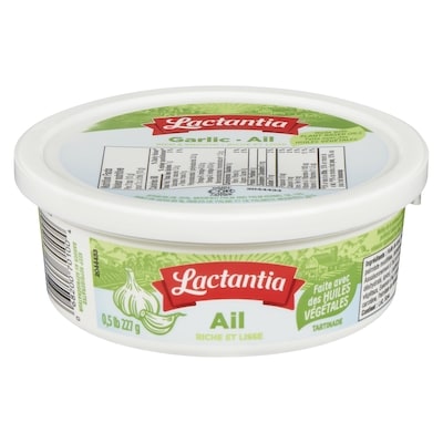 Lactantia Margarine à l'ail 227 g, 1,54 $/100g