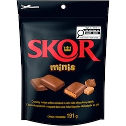 Hershey's SKOR Minis 191 g, $3.40/100g