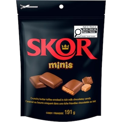 Hershey's SKOR Minis 191 g, $2.88/100g