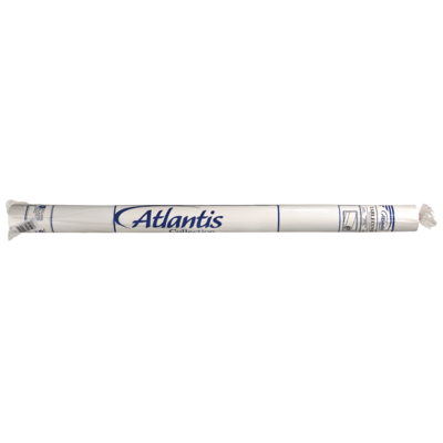 Atlas White Table Cover, 40 x 100 in 1 ea, $22.99/1ea