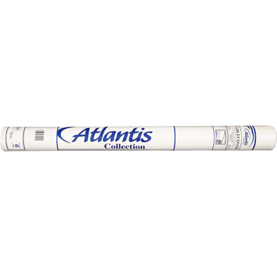 Atlas Pebble White Table Cover, 40 x 100 in 1 ea, $59.99/1ea