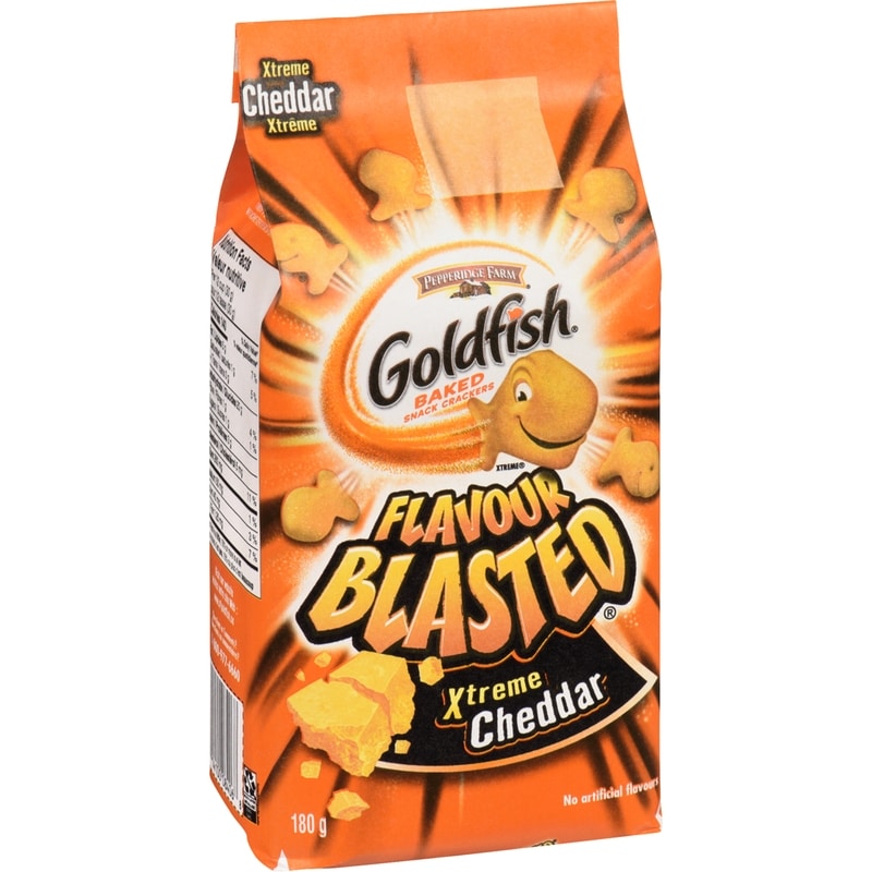 Goldfish Flavour Blasted Xtreme Cheddar