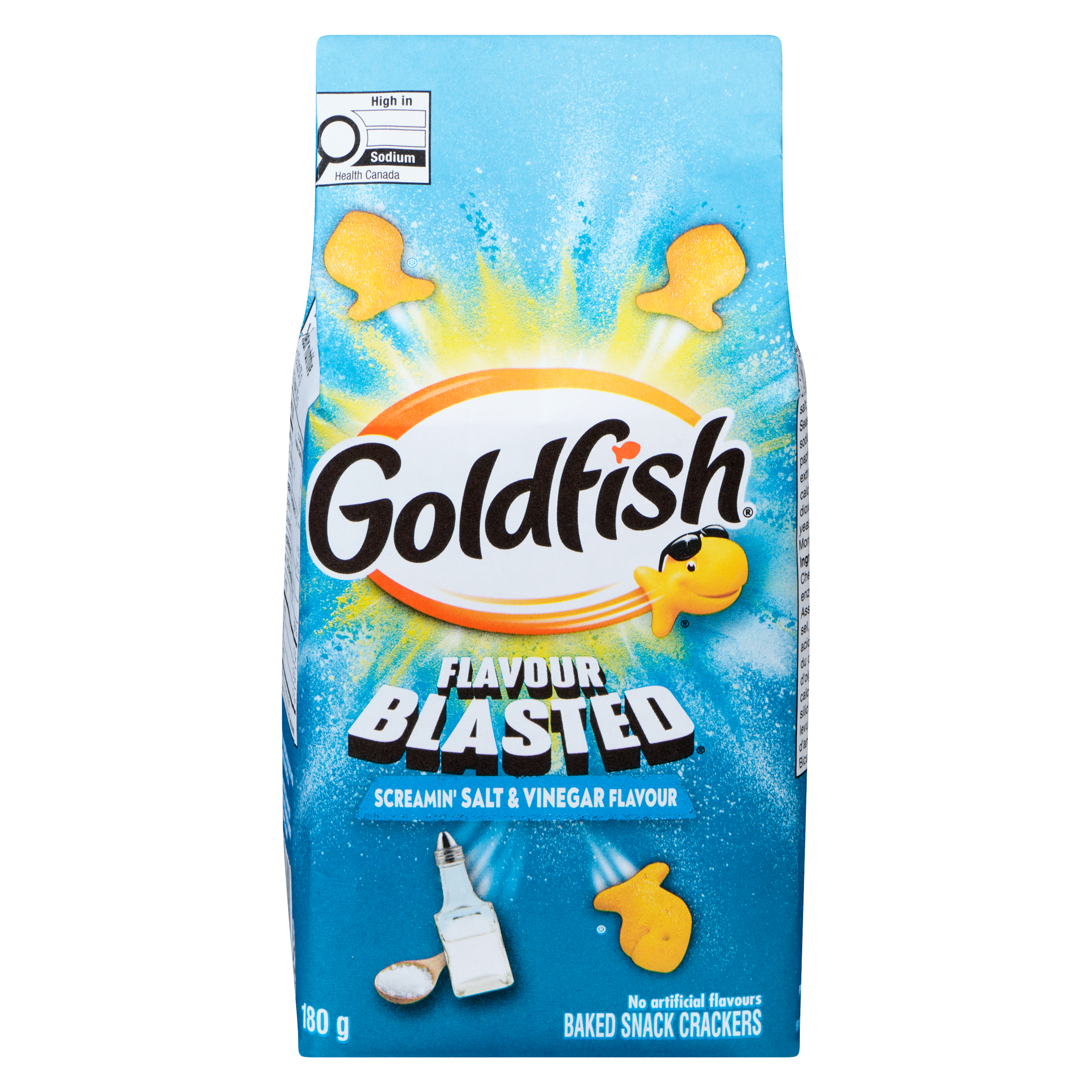 Goldfish Flavour Blasted Screamin' Salt & Vinegar