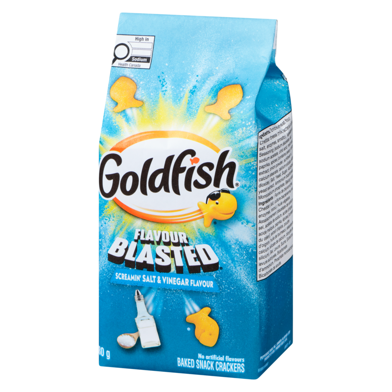 Goldfish Flavour Blasted Screamin' Salt & Vinegar